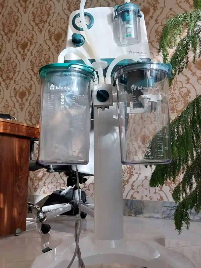 خرید ساکشن 2 شیشه بیمارستانی